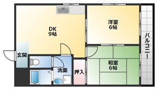 メゾンプレザーントの物件間取画像